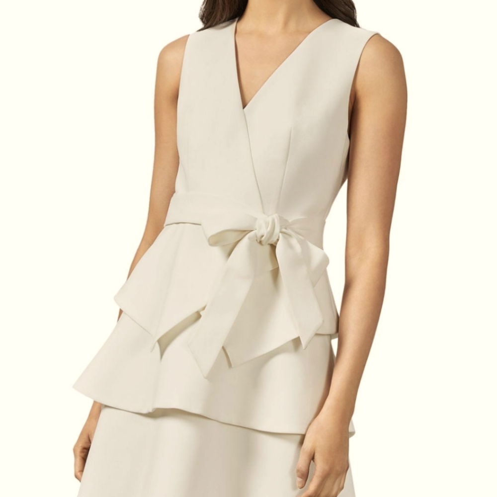 Ted baker Tear V neck sleeveless dress